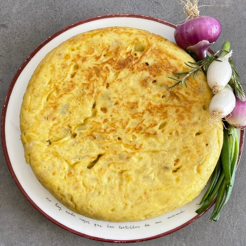 La TOrtilla de Fani à l'oignon grand format