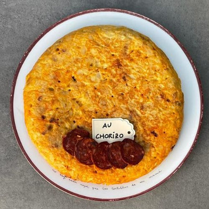 La Tortilla de Fani au chorizo grand format