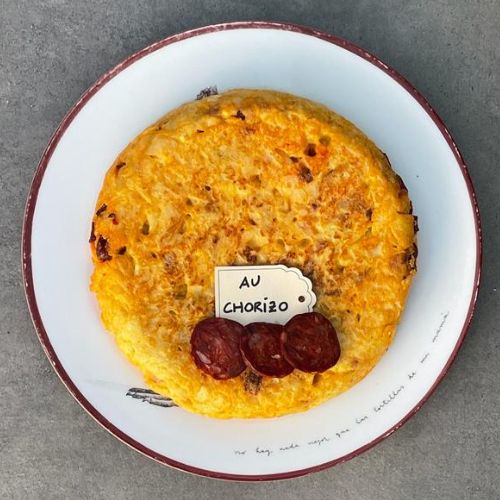 Tortilla au chorizo